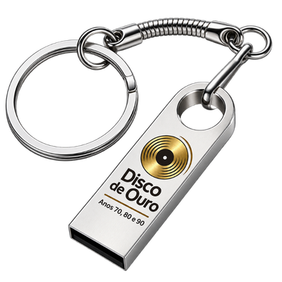 Pen Drive Disco de Ouro